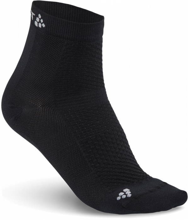Craft - Cool Mid 2-Pack Sock - Preto