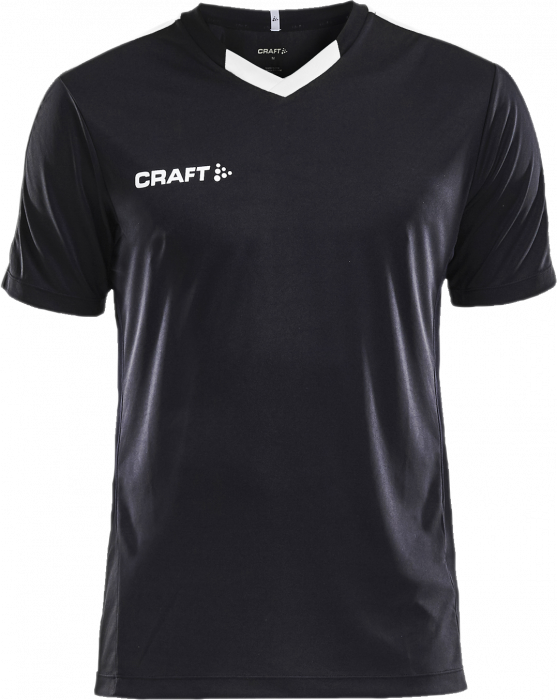 Craft - Progress Contrast Jersey - Zwart & wit
