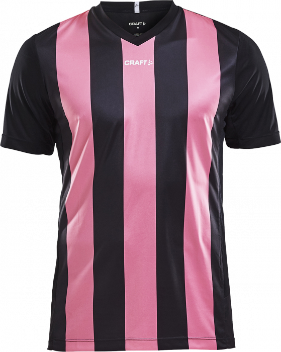 Craft - Progress Jersey Stripe Men - Schwarz & cerise