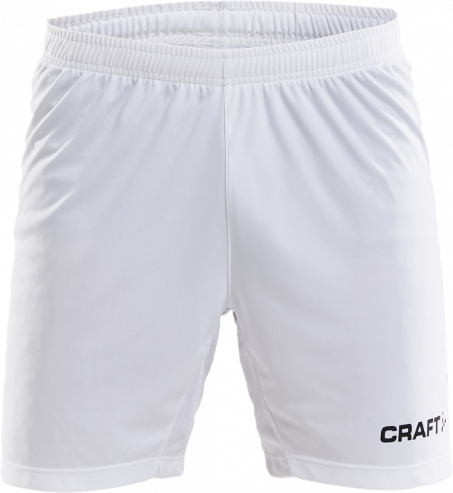 Craft - Progress Contrast Shorts - Wit & zwart