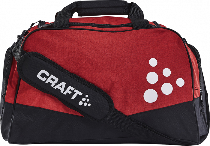 Craft - Squad Duffel Bag Medium - Czerwony & czarny