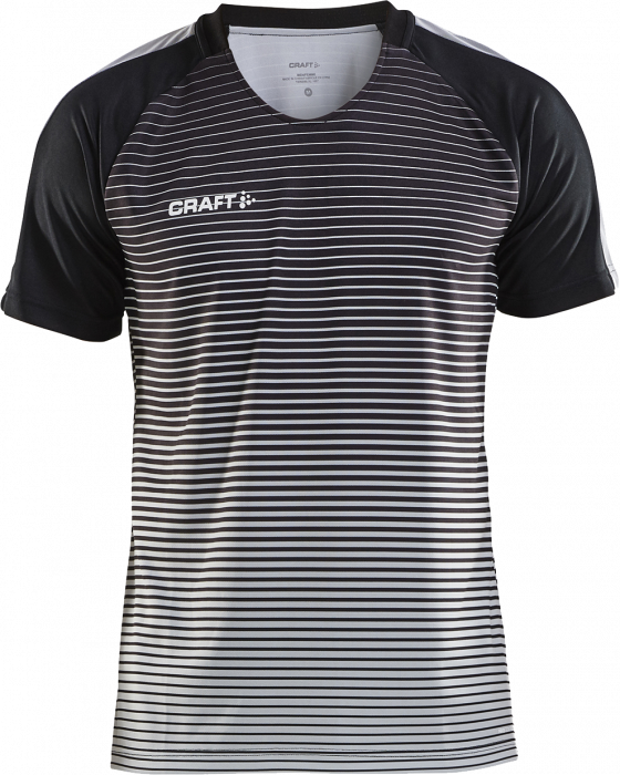 Craft - Pro Control Stripe Jersey Men - Negro & grey