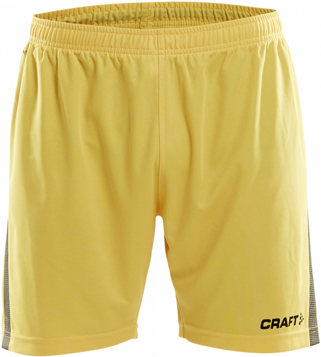 Craft - Pro Control Shorts - Gelb & schwarz