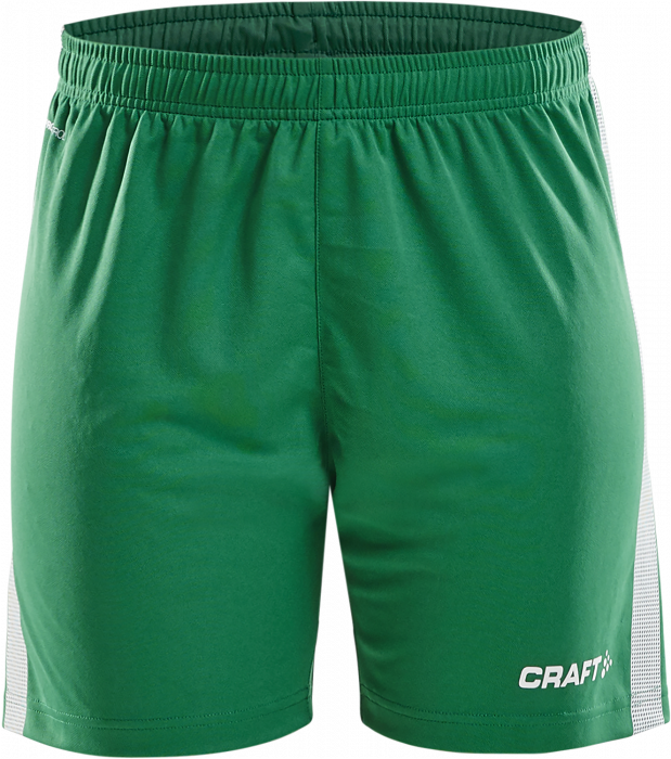 Craft - Pro Control Shorts Dame - Grøn & hvid