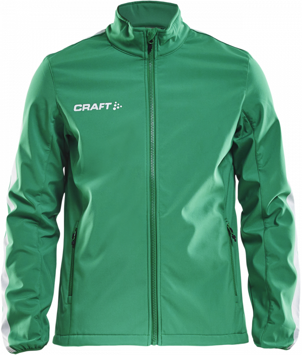 Craft - Pro Control Softshell Jacket - Verde & bianco