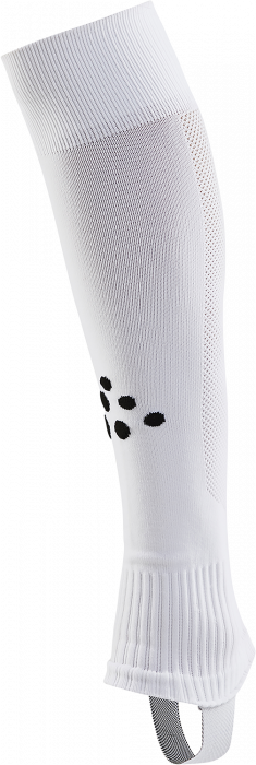 Craft - Pro Control Solid W-O Foot Socks - Blanco & negro