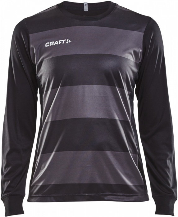 Craft - Progress Gk Ls Jersey Without Padding Woman - Noir & grey