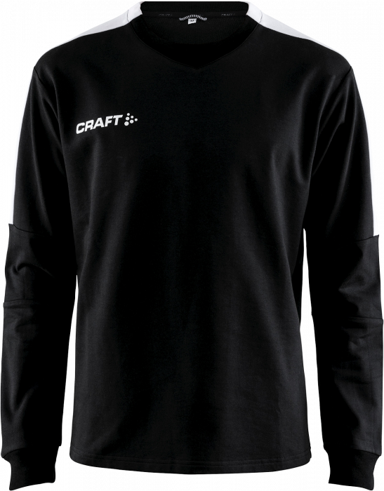 Craft - Progress Gk Sweatshirt Youth - Zwart & wit