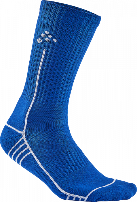Craft - Progress Mid Sock - Niebieski & biały