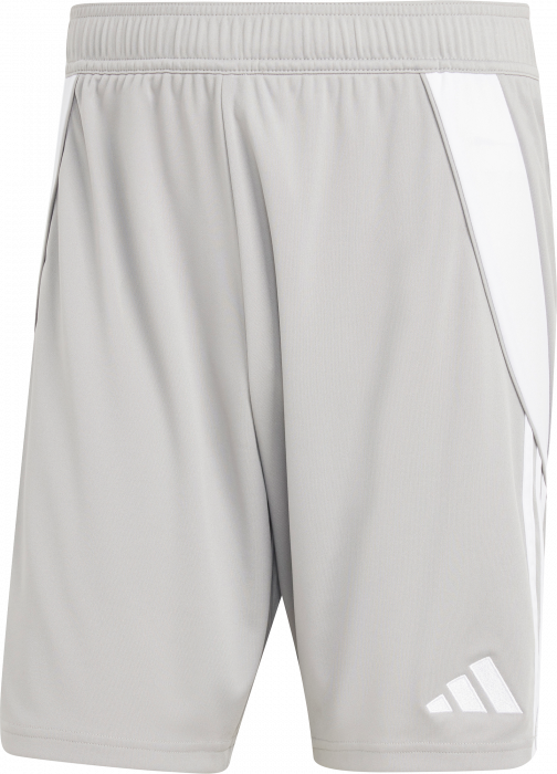 Adidas - Tiro 24 Shorts - Light Grey & vit