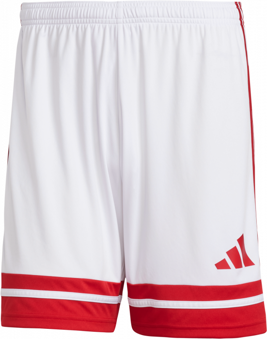 Adidas - Squadra 25 Shorts - Branco & t power red