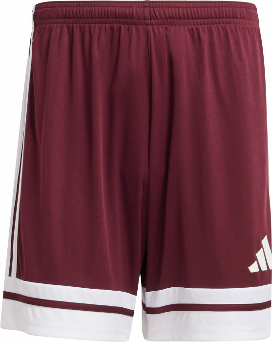 Adidas - Squadra 25 Shorts - Maroon & white