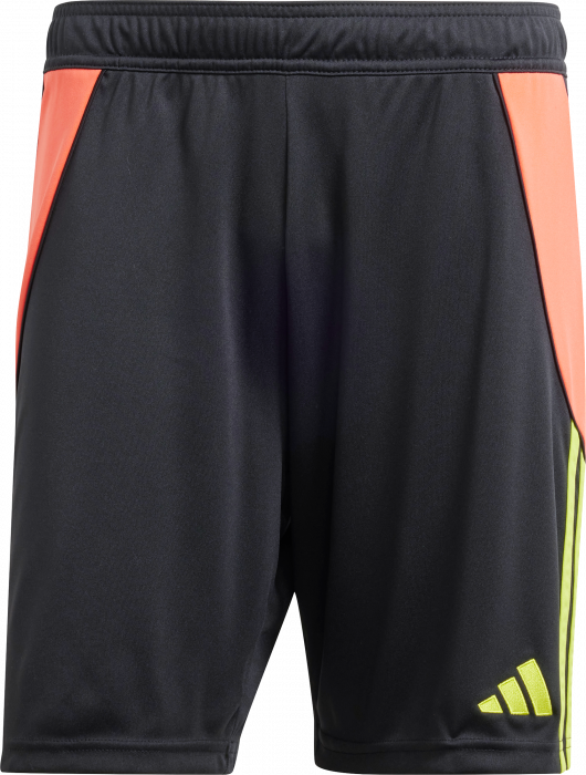 Adidas - Tiro 24 Shorts - Black & solar yellow