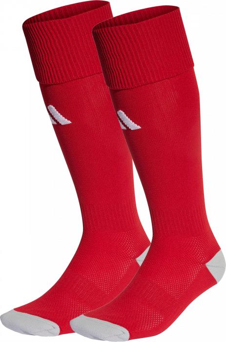 Adidas - Milano 23 Socks - Röd & vit