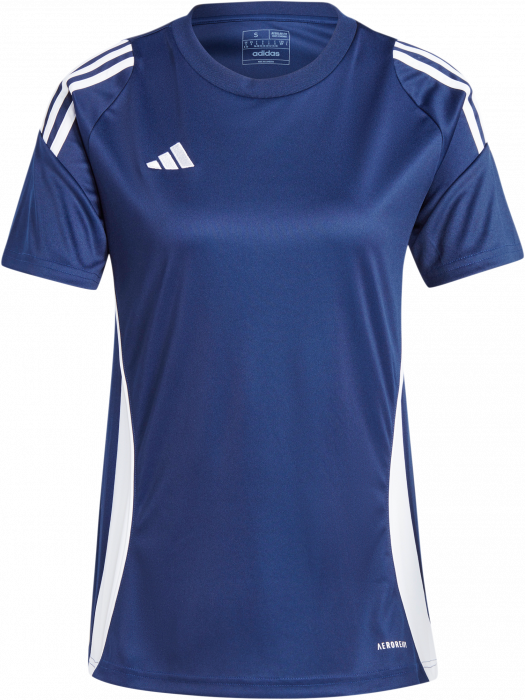 Adidas - Tiro 24 Spillertrøje Dame - Team Navy Blue & hvid