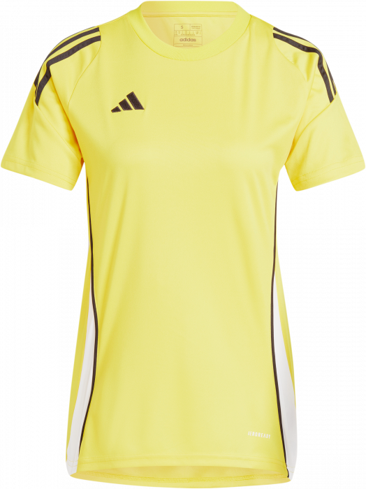 Adidas - Tiro 24 Player Jersey Women - T Yellow & wit