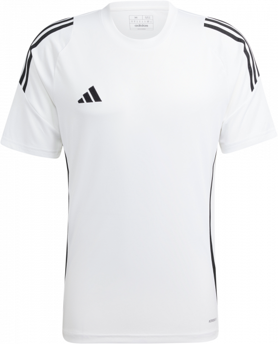 Adidas - Tiro 24 Spillertrøje - Hvid & sort