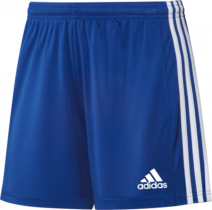 Adidas - Squadra 21 Shorts Women - Królewski błękit & biały