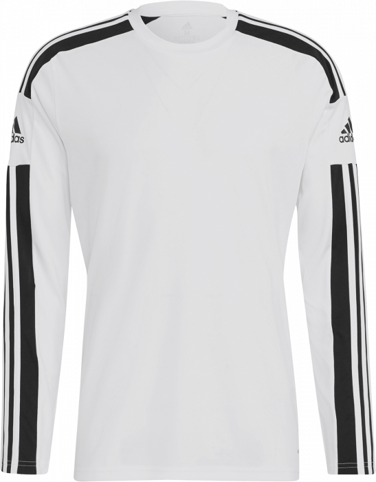 Adidas - Squadra 21 Longsleeve Jersey - Weiß & schwarz