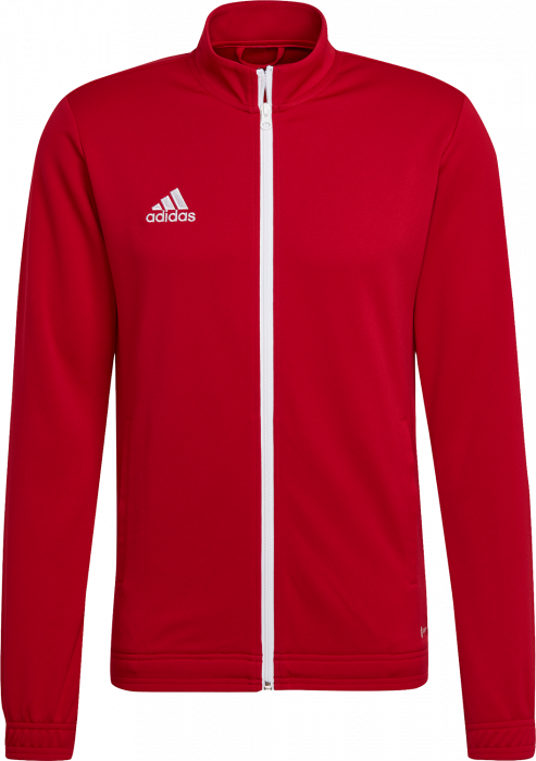 Adidas - Entrada 22 Training Jacket - Power red 2 & branco