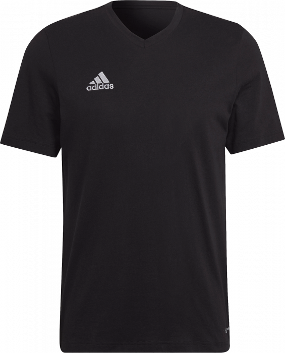 Adidas - Entrada 22 Cotton T-Shirt - Czarny