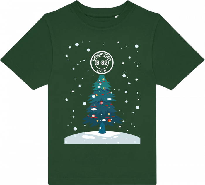 B&C - B82 Christmas T-Shirt Kids - Bottle Green