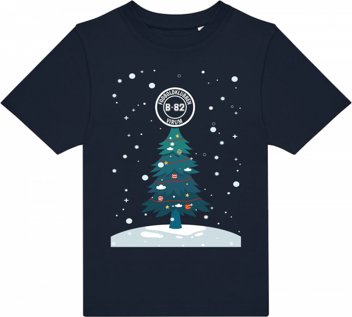 B&C - B82 Christmas T-Shirt Kids - Marine