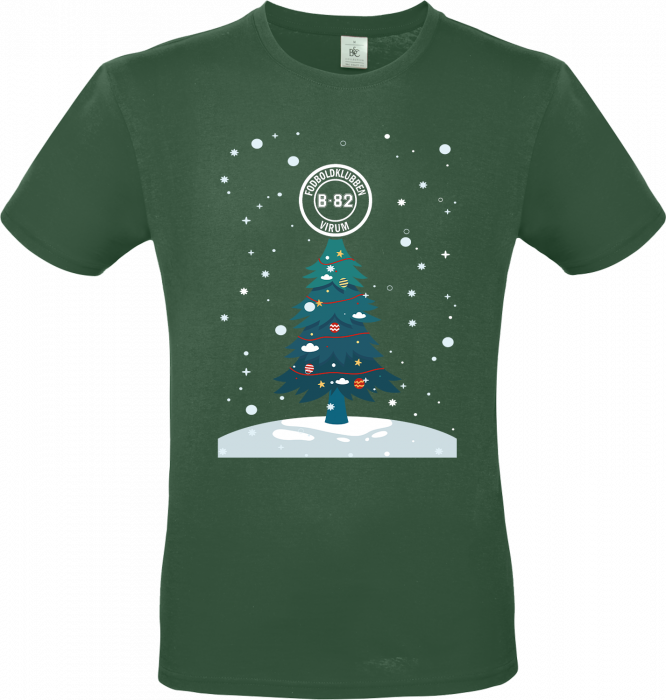 B&C - B82 Christmas T-Shirt Adults - Bottle Green