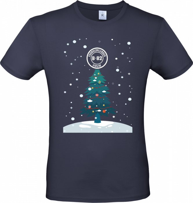 B&C - B82 Christmas T-Shirt Adults - Navy