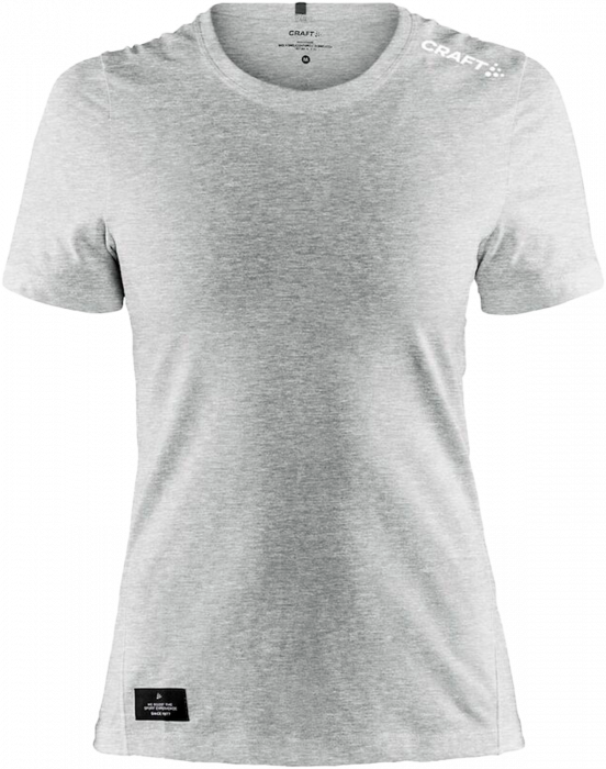 Craft - Community Mix Ss Tee Dame - Gris chiné