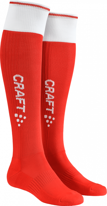Craft - Progress 2.0 Contrast Sock - Bright Red & white