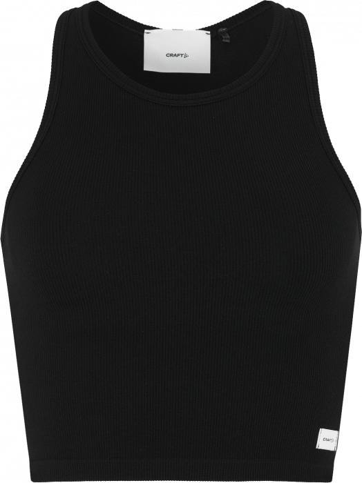 Craft - Collective Rib Tank Top Woman - Noir