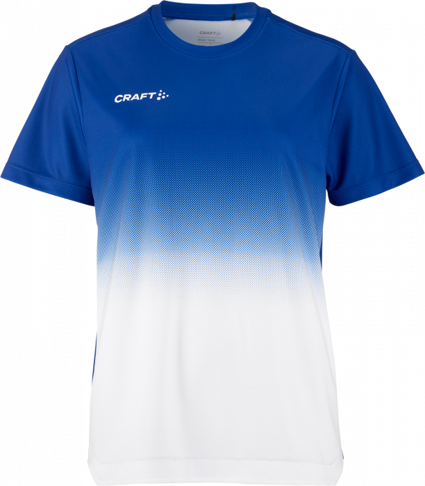 Craft - Evolve 2.0 Structured Graphic Jersey Women - Club Cobolt & weiß