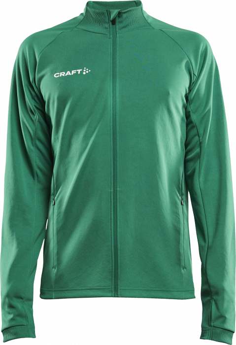 Craft - Evolve Shirt W. Zip Junior - Groen