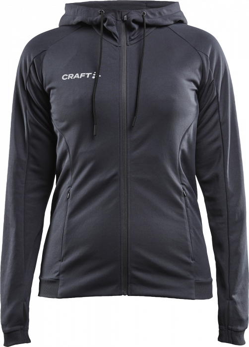 Craft - Evolve Jacket With Hood Woman - Asphalt