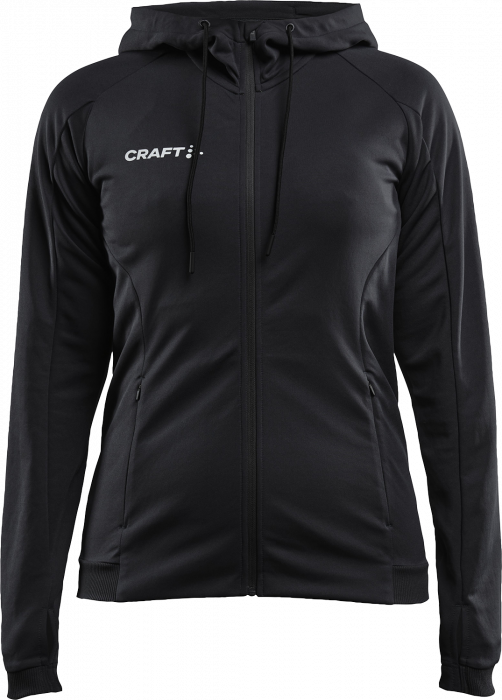 Craft - Evolve Jacket With Hood Woman - Schwarz