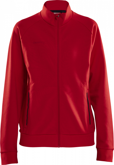 Craft - Core Soul Shirt With Zipper Woman - Czerwony