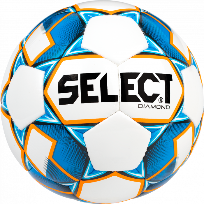 Select - Diamond Football - White & blue