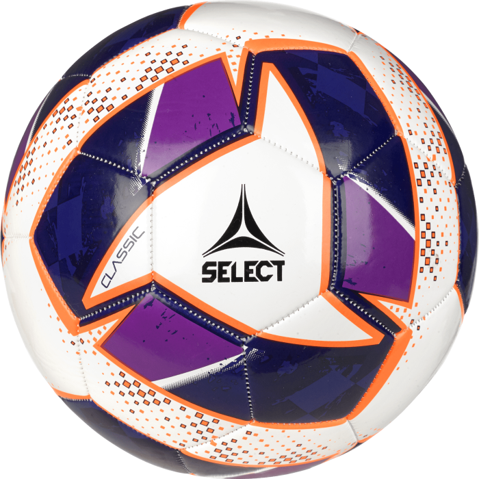 Select - Classic V24 Fodbold Hvid - Hvid & lilla
