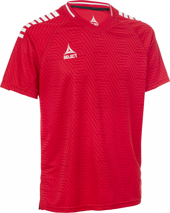 Select - Monaco V24 Player Jersey - Czerwony & biały