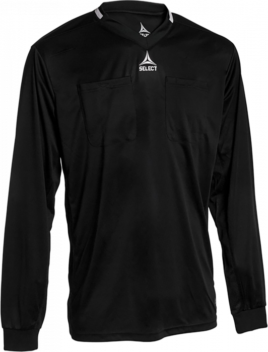 Select - Referee Shirt Longsleeve V21 - Czarny & czarny